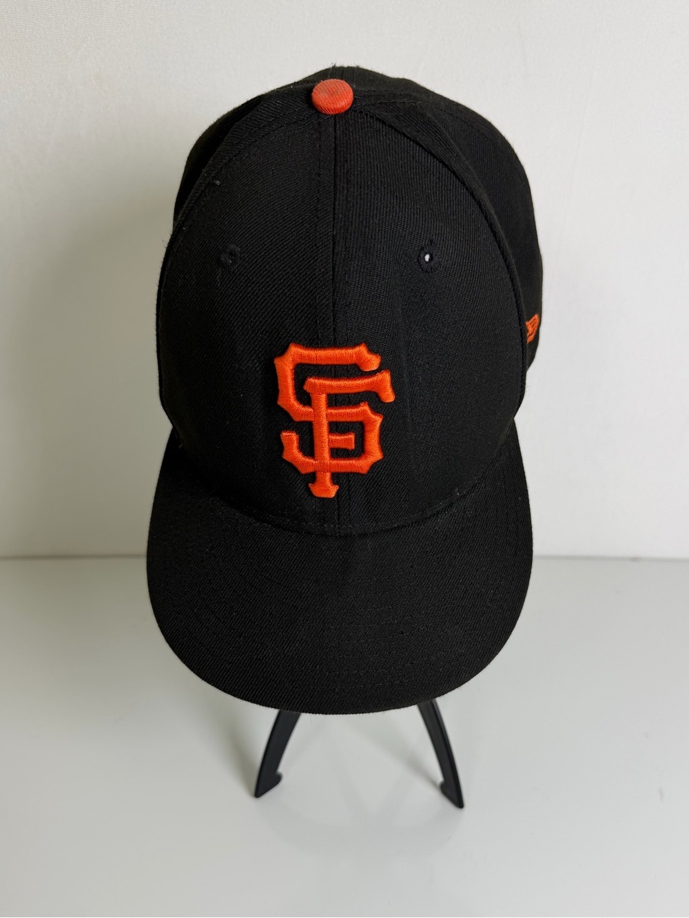New Era 59FIFTY San Francisco Giants Authentic On Field Fitted Hat 7 5/8 Black